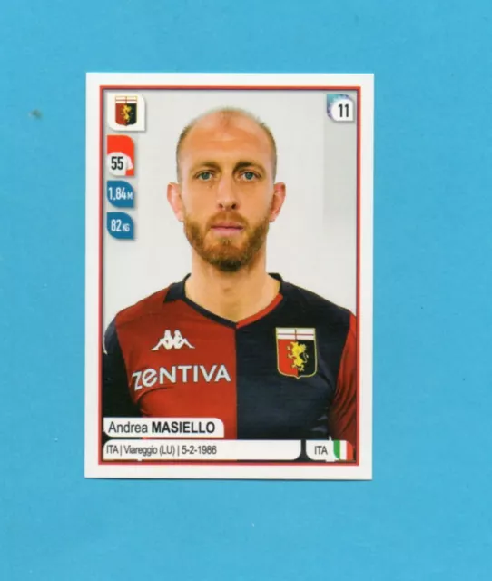 PANINI CALCIATORI 2019/2020-Figurina n.M12-MASIELLO-GENOA-AGGIORNAMENTI-NEW