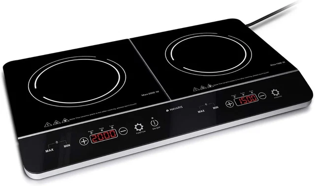 Navaris Double Plaque à Induction - 3500W - a Induction...