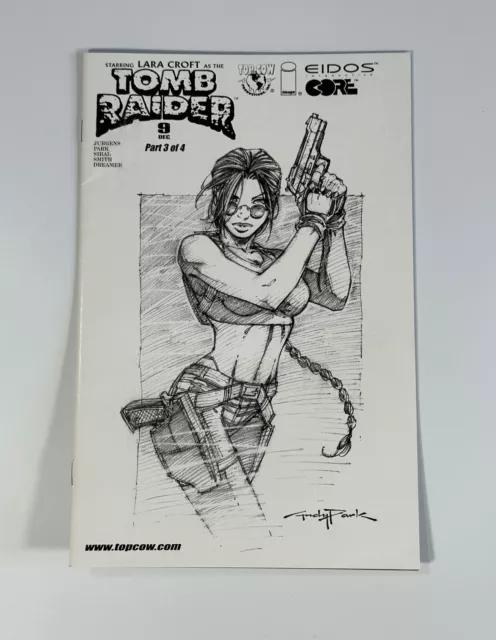 Lara Croft Tomb Raider #9 Top Cow Andy Park Sketck Cover Variant Unread NM 2000