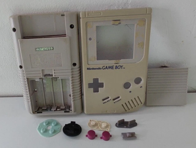 Coque complete original nintendo game boy fat classic dmg pieces detaché