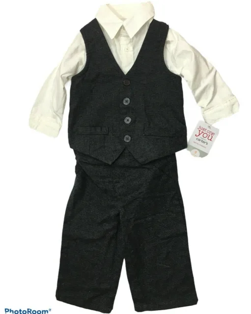 Just One You Made By Carter's Boy's Size 9 Months Special Occasion 3 Piece Set