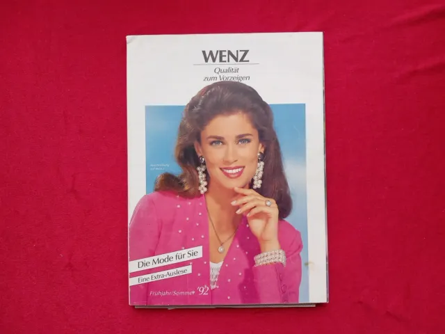 WENZ Katalog Frühjahr Sommer 1992 - vintage Versandhauskatalog #A27