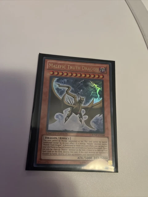 Yu-Gi-Oh! TCG Malefic Truth Dragon Shonen Jump Magazine Promotional Cards...