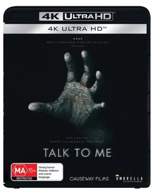 Talk To Me (4K UHD Blu-Ray) IN STOCK NOW