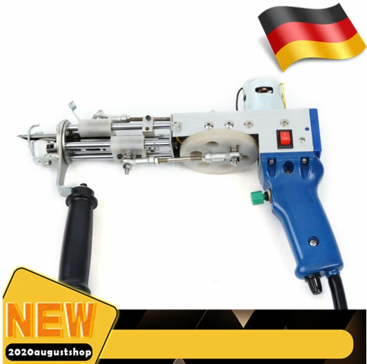 Pistola eléctrica de mechones de alfombras, máquina de tejer alfombras, máquina de floculación 220v