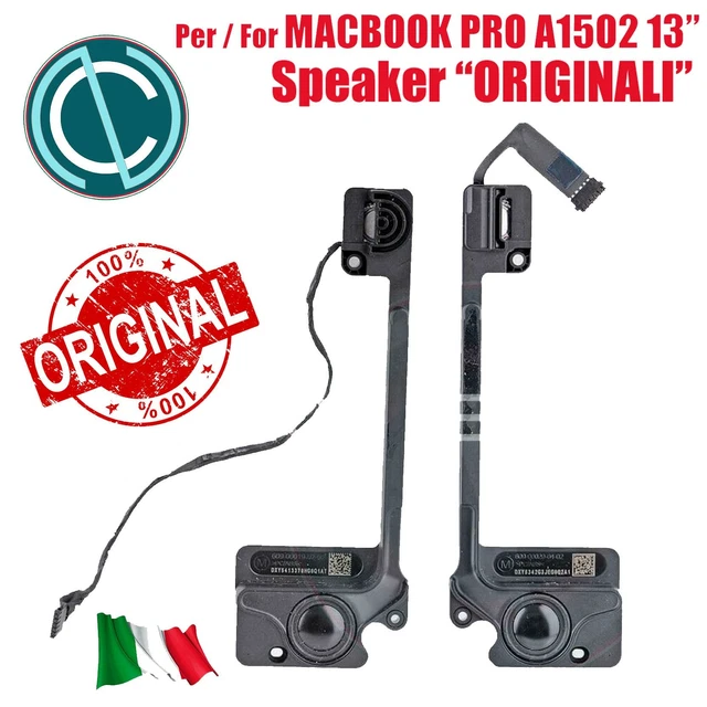 ALTOPARLANTI SPEAKERS APPLE MACBOOK PRO RETINA 13" inch A1502 2013 2014 2015