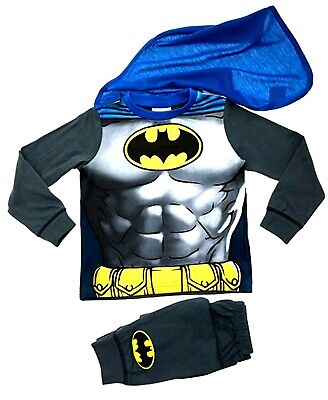 Boys DC Comics Batman Pyjamas Pjs Ages 2 to 8 Years