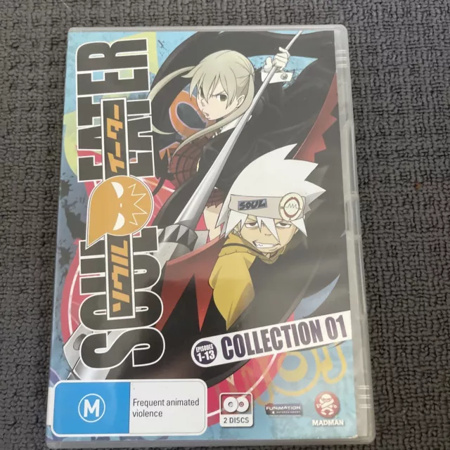 Soul Eater Anime Part One DVD Set Episodes 1-13 Funimation VGUC