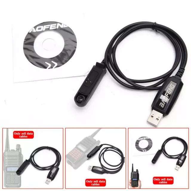 Programming Cable For BaoFeng UV-9R PLUS A58 BF-9700 Walkie-talkie Data 2024 HOT