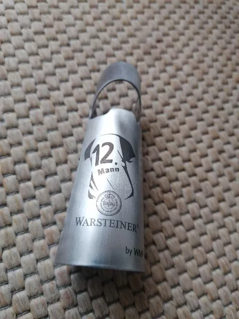 WMF Flaschenöffner / Design-Öffner WARSTEINER - Edition: Der 12. Mann