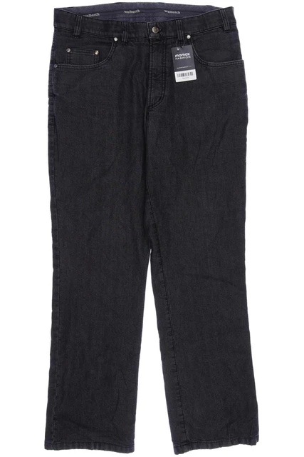 Jeans Walbusch pantaloni uomo denim taglia EU 50 elastan cotone grigio #9oyw2lv