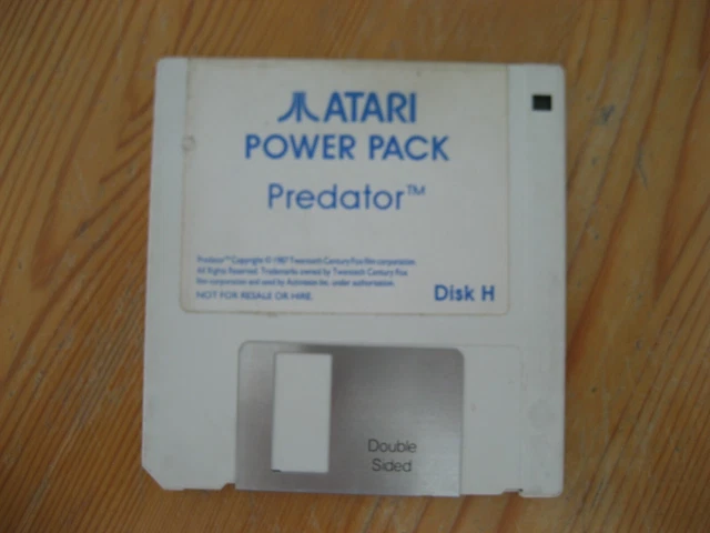 Jeu Atari ST – Predator – Disquette – Occasion