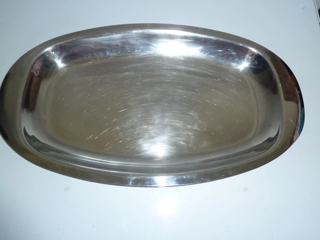 Lacor 61871 Plat Ovale Inox 18% Cr. 70X45 cm