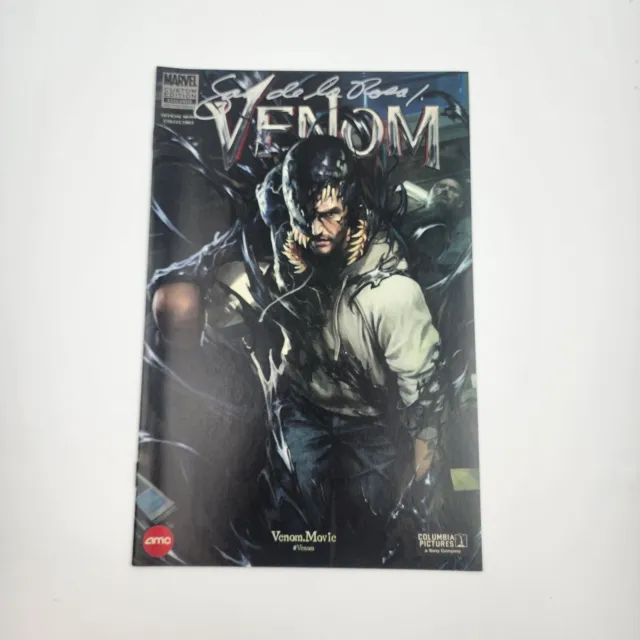 Venom Movie 1 AMC Comic Rare SIGNED by SAM DE LA ROSA