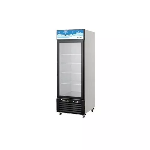 Blue Air BKGF23-HC 27" One Section Glass Door Freezer Merchandiser in White, ...