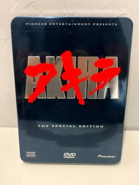 AKIRA THE SPECIAL EDITION STEELBOOK 2-Disc DVD Collector's Case Anime