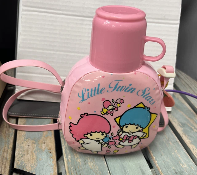 Vintage 1976 Kikirara Little Twin Stars Water Canteen Bottle Vintage 1976 Kikirara Little Twin Stars Water Canteen Bottle
