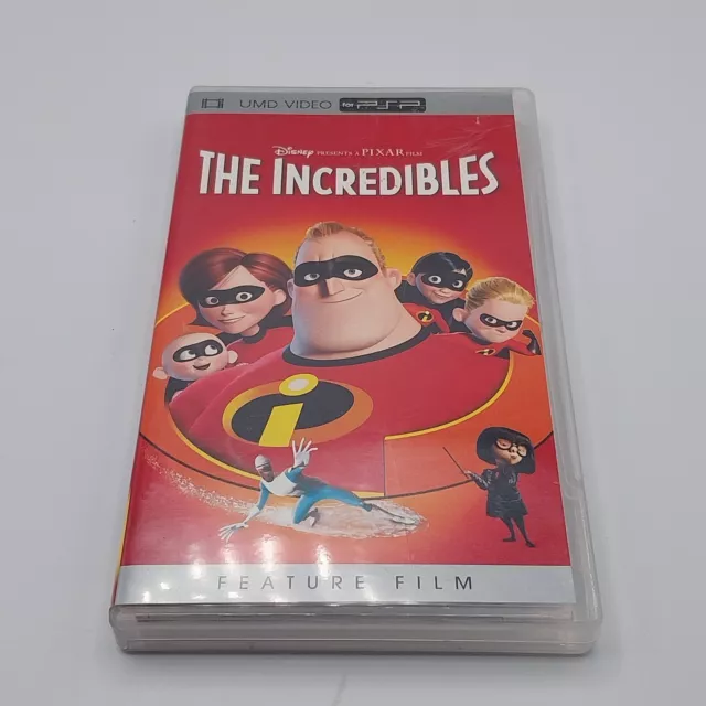 The Incredibles (UMD Sony PSP, 2005) Complete w/ Case
