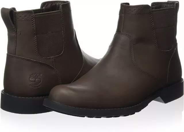 TIMBERLAND MENS FITCHBURG Waterproof Chelsea Ankle Boots 9 43,5 dark ...