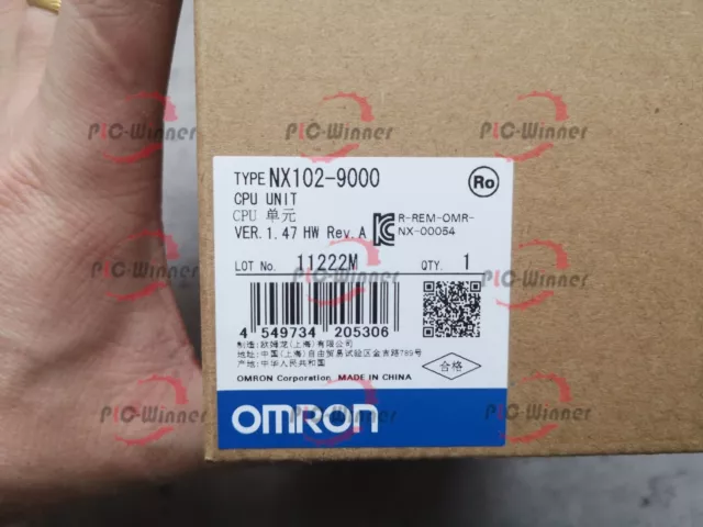 1 PCS Omron Brand New NX102-9000 NX1029000 PLC Module Sealed