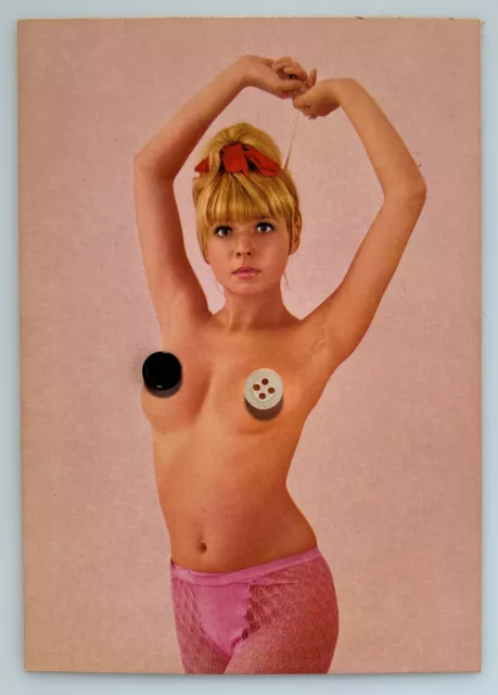 Pin-up, 5 Cartes Postales Erotiques Burlesques - Yvon Studio et divers vers 1950