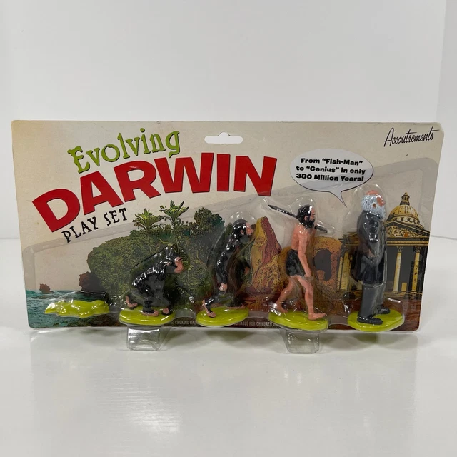 Accoutrements Evolving Darwin Play Set Toy Collectible New Sealed