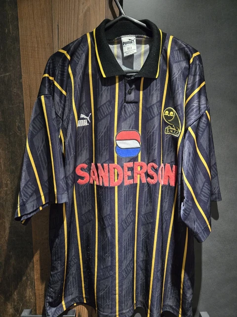 ウェア 93~95 sheffield wednesday PUMA away wear Sheffield Wednesday FC 1993-95 Away shirt L *mint* – Belgian