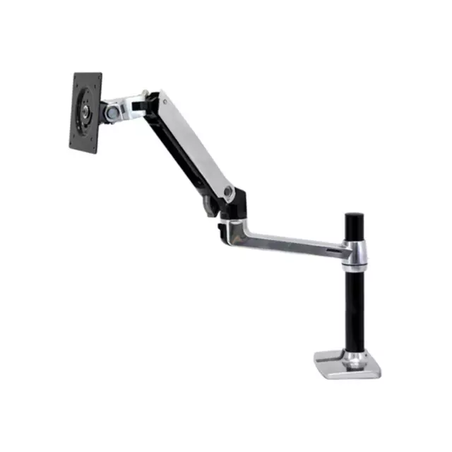 Ergotron Mounting Arm For Flat Panel Display Black