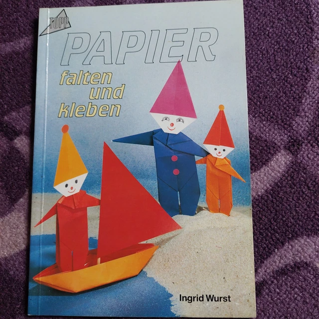 PAPIER FALTEN UND kleben Beschäftigung Bastels EUR 1,50 - PicClick DE