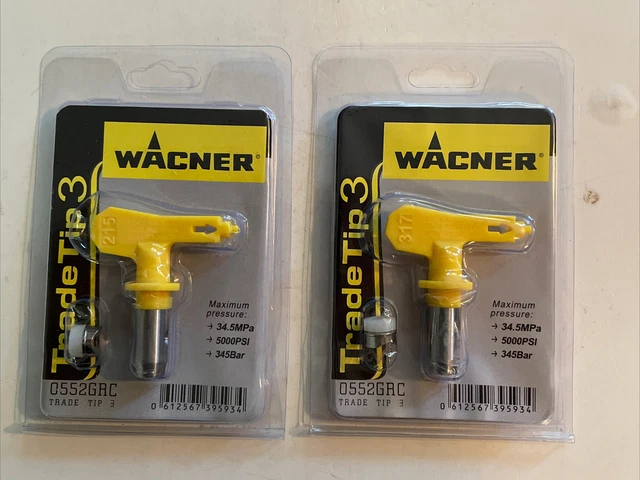 2 x Wacner TRADE TIP 3 confezione nuova sigillata