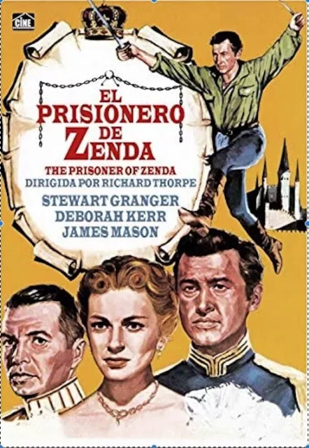 The Prisoner Of Zenda (1952) **Dvd R2** Stewart Granger, Deborah Kerr,