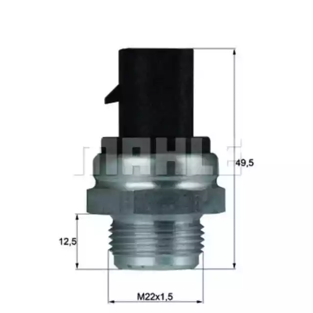 Temperaturschalter Kühlerlüfter MAHLE TSW 12D Kühlung