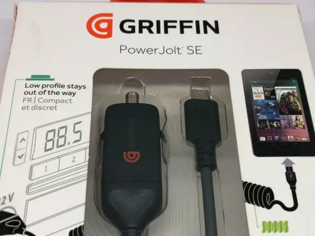 Griffin 10 W Powerjolt Se Micro USB Auto Ladegerät