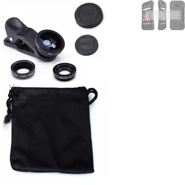 Pour Kyocera  DuraForce Pro 3 Objectifs Smartphone Lentilles fisheye macro grand