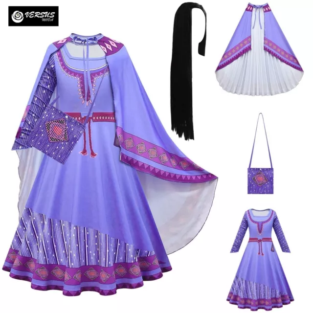 Simile Isabela Costume Carnevale Bambina Vestito Encanto Cosplay Dress  ENCANTO10