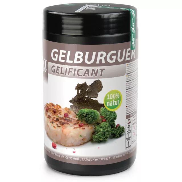 Sosa Gelburguer Heat Resistant Gelling Agent - Create Burgers, Terrines and