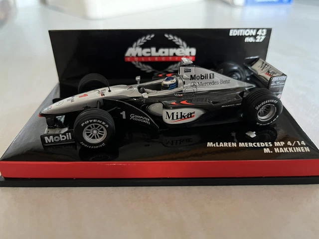 PMA 1/43 マクラーレン メルセデス MP 4/14 M.ハッキネン WORLD CHAMPION 1999 West 仕様 タバコ カスタム 1⁄43 ミニチャンプス F1 マクラーレンMercedes D.クルサード