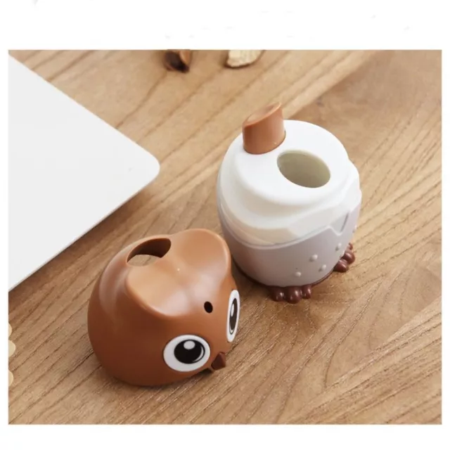 Owl Toothpick Holder Automatically Press Automatic Toothpick Dispenser