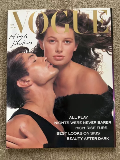 Vogue Australia May 1988 magazine vintage excellent cond.
