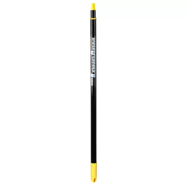 Mr. LongArm 9404 Steel Yellow/Black Extension Pole 1 Dia. in. x 2 to 4 L ft.