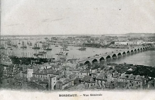 *34498 cpa 33 Bordeaux - Vue générale