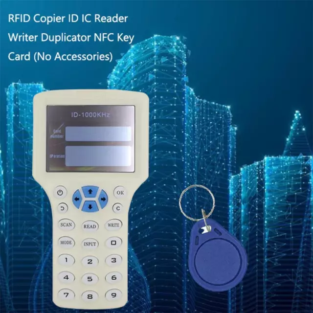 Copiatrice RFID ID IC lettore scrittore duplicatore clonatore programmatore schede chiave NFC