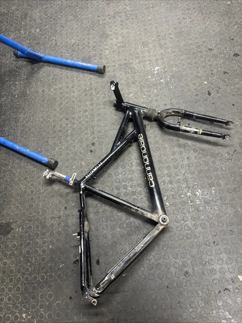 Cadre VTT Cannondale Delta V700 19.5" Alu - Fourche Tête De Lit (occasion, Rétro)