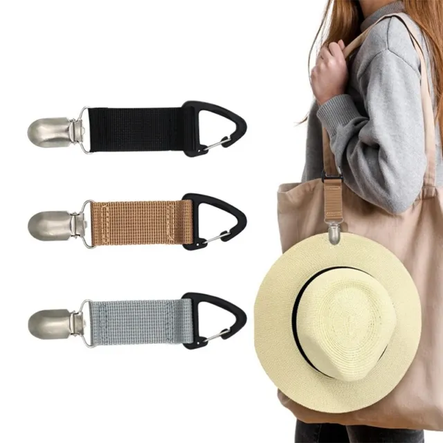 Clip de sombrero para guardar uno de los bolsillos, bolso, mochila, G1F7