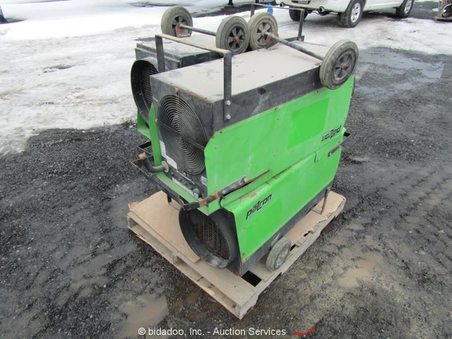 Lot of (4) Patron E 40 CA Electric Construction Jobsite Heater -Parts/Repair