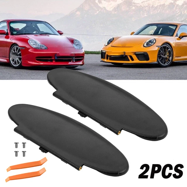 2x Car Sun Visor Vanity Mirror Covers for Porsche 911-977/996 For Boxter 986/987 2x Car Sun Visor Vanity Mirror Covers for Porsche 911-977/996 For Boxter 986/987