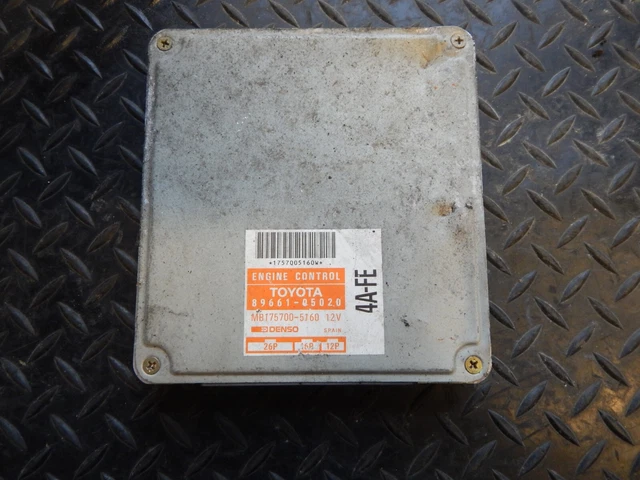 GENUINE TOYOTA CARINA Engine Control Unit Ecu 89661-05020 £124.99 ...