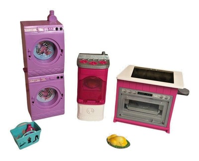 BARBIE DREAM HOUSE Replacement Part Furniture Kitchen Laundry Oven