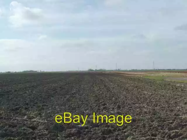 Photo 6x4 Fields near Fen Lane, Gorefield. Fitton End A typical view of f c2007