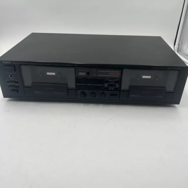 YAMAHA KX-W302U  Double Stereo Cassette Deck